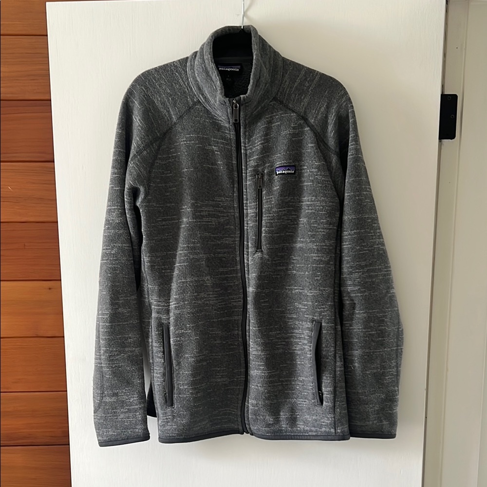 Patagonia Gray Full-Zip Jacket